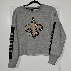 New Orleans Saints Cropped Sweatshirt